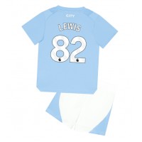 Manchester City Rico Lewis #82 Domaci Dres za djecu 2023-24 Kratak Rukav (+ Kratke hlače)